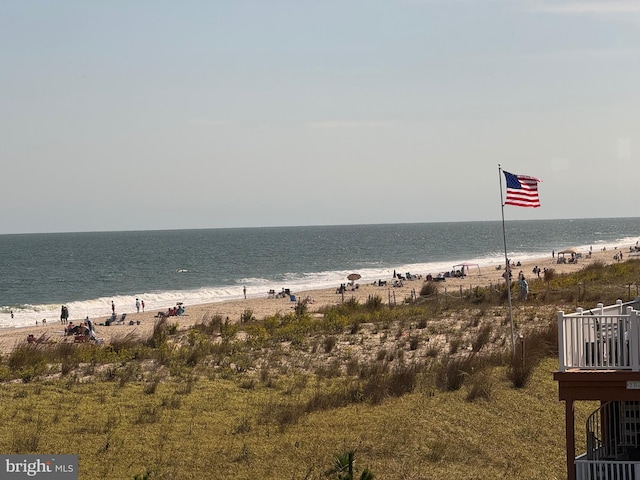 water view with a beach view