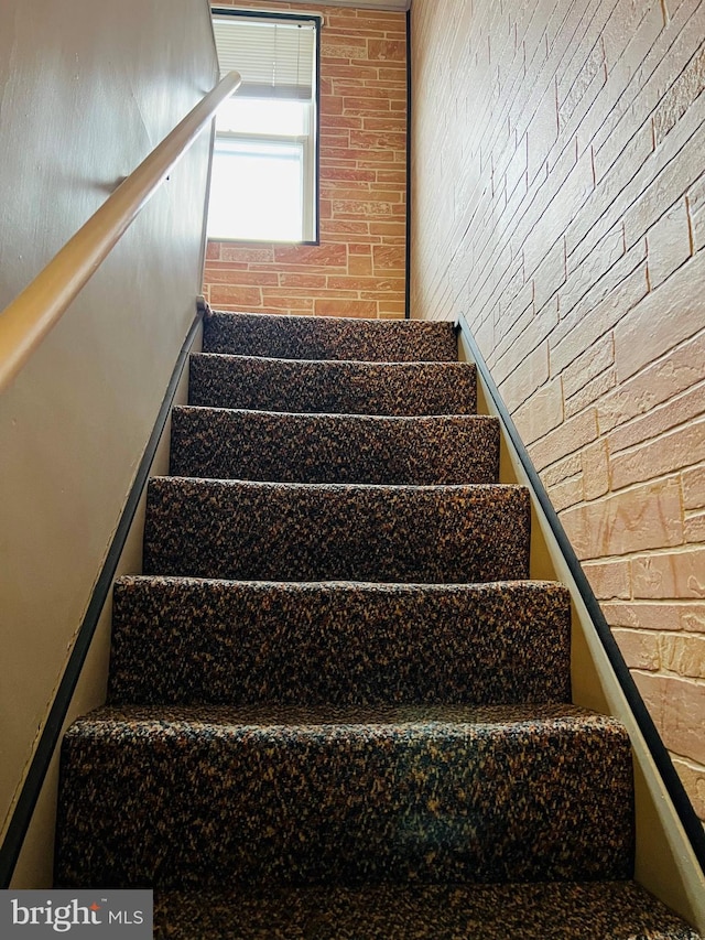 view of stairs