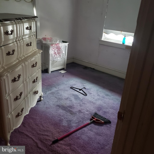 bedroom featuring carpet flooring