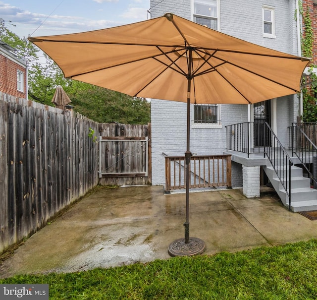 view of patio / terrace