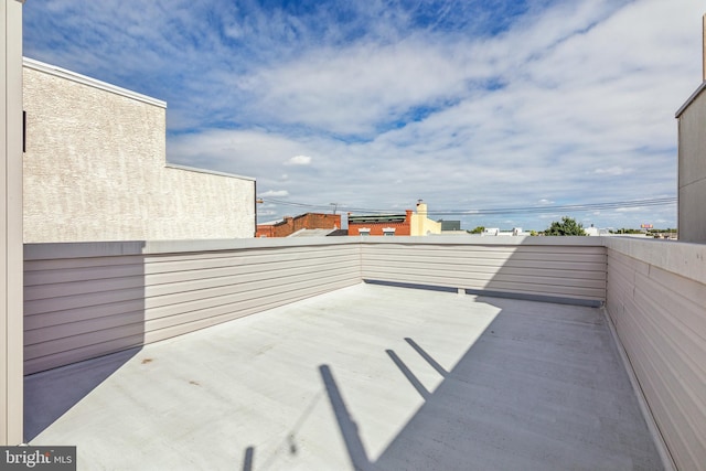 view of patio / terrace featuring a balcony