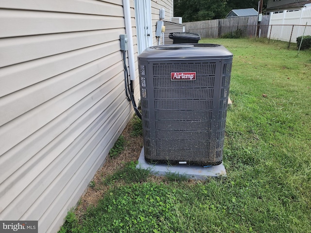 exterior details featuring central air condition unit