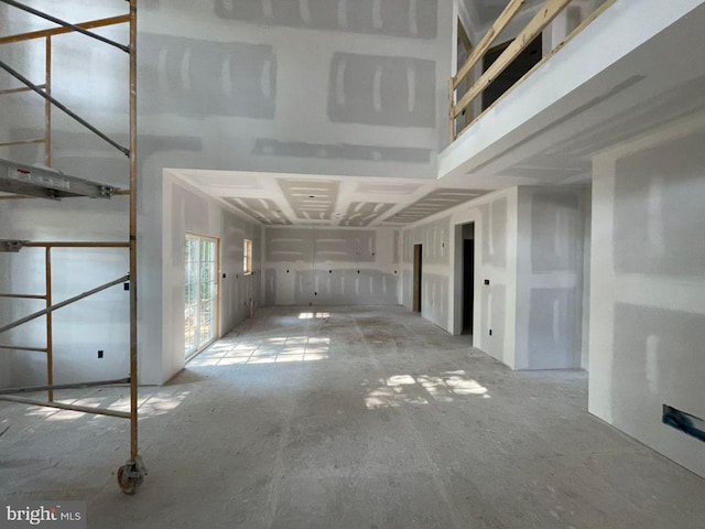 view of unfurnished living room