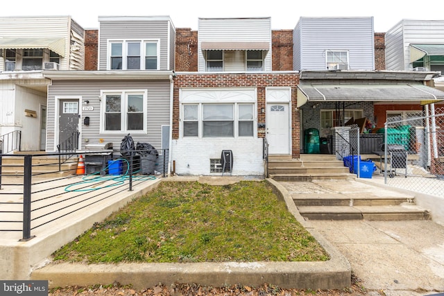 view of rear view of property