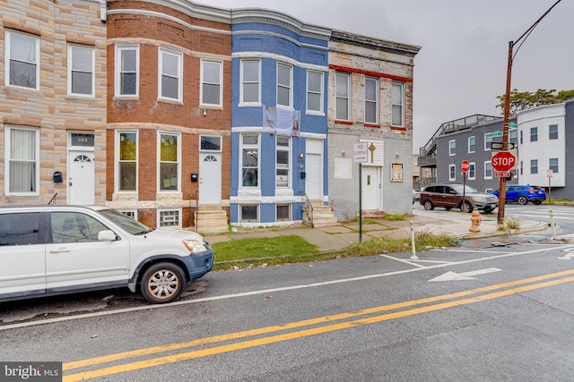 view of townhome / multi-family property