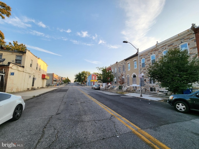 view of street