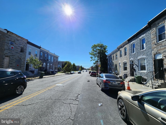 view of street