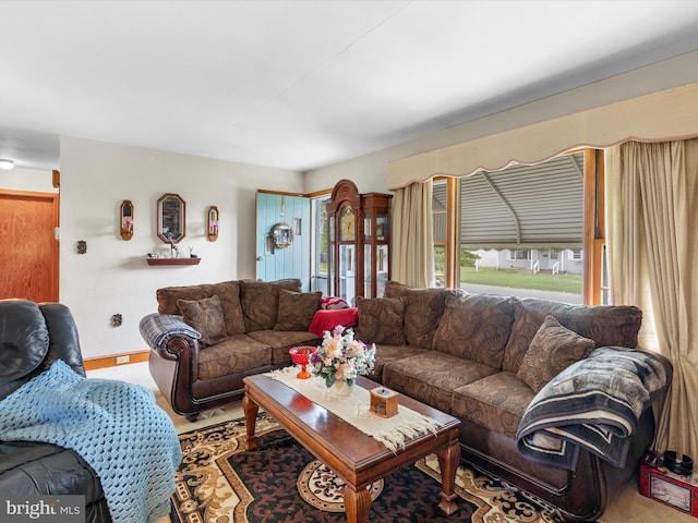 view of living room