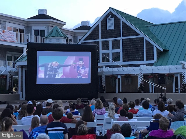 view of home theater