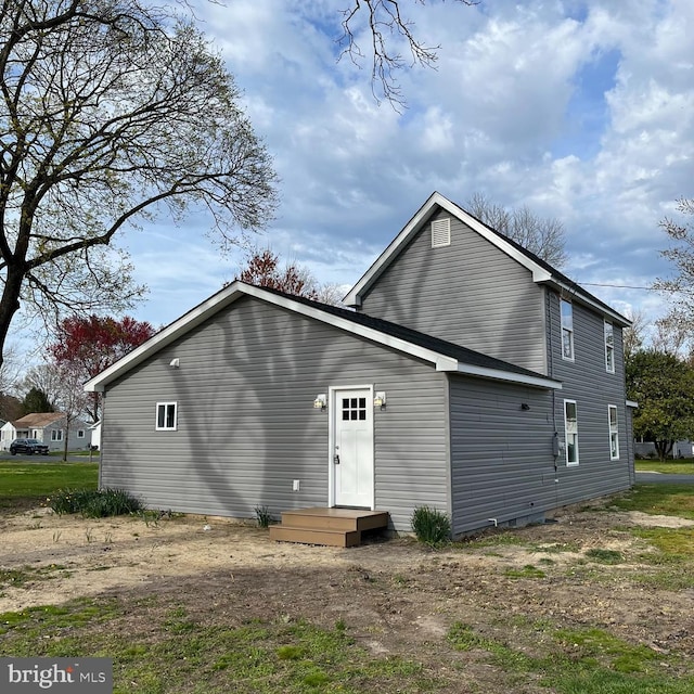 view of back of house