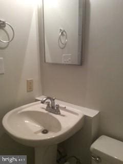 651 Constitution Ave NE, Washington, DC 20002 - bathroom with a sink and toilet