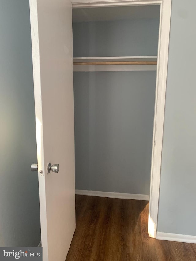 view of closet