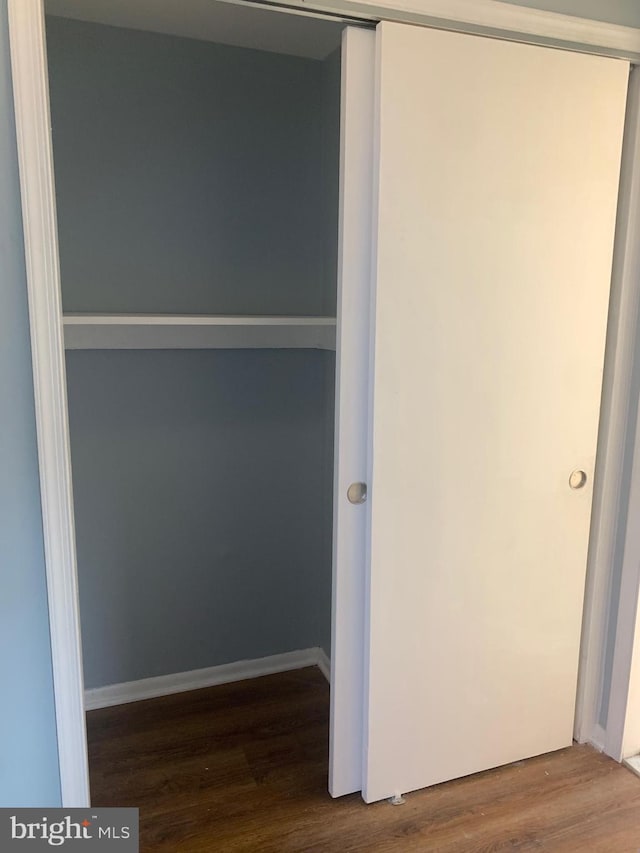 view of closet