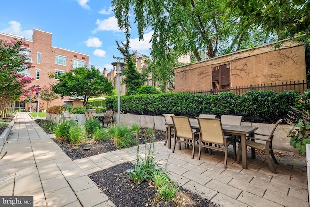 view of patio