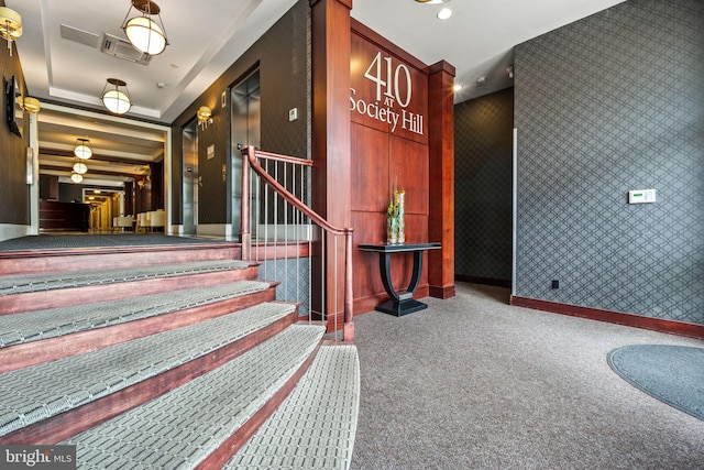 view of building lobby