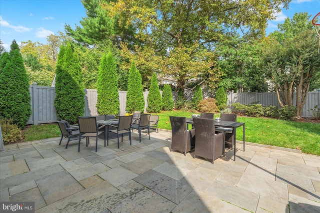 view of patio