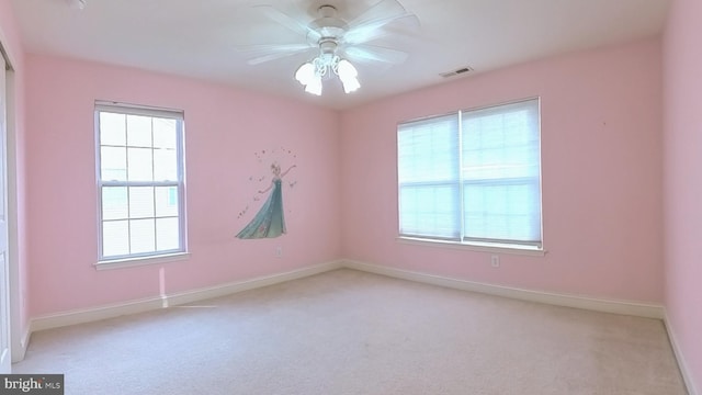 107 Sequoia Dr, Berlin, NJ 08009 - unfurnished room with light carpet and ceiling fan