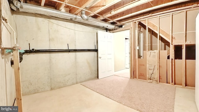 107 Sequoia Dr, Berlin, NJ 08009 - view of unfinished below grade area