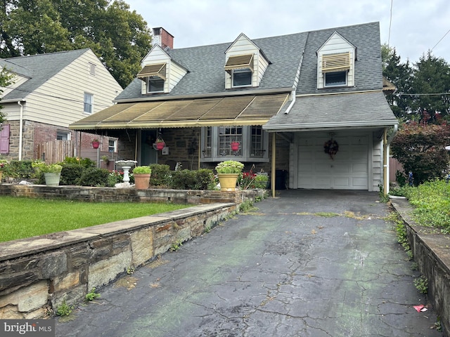 view of cape cod-style house