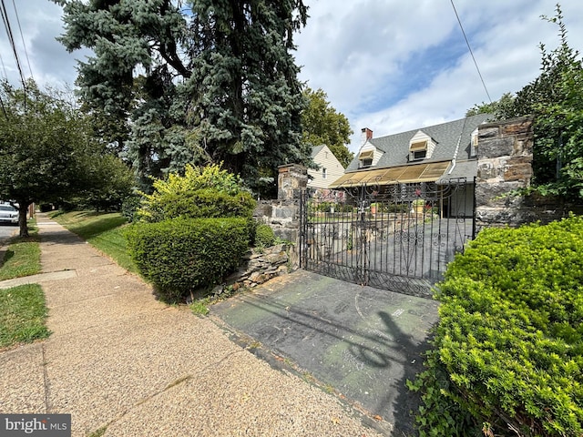 view of gate