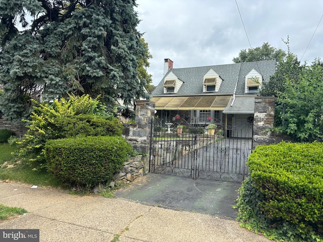 view of gate