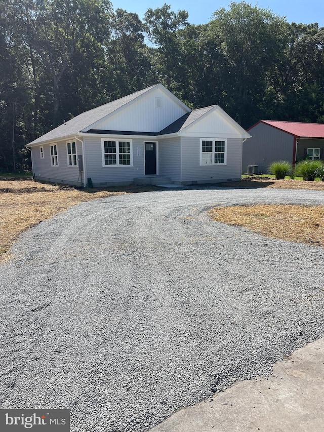 view of ranch-style house