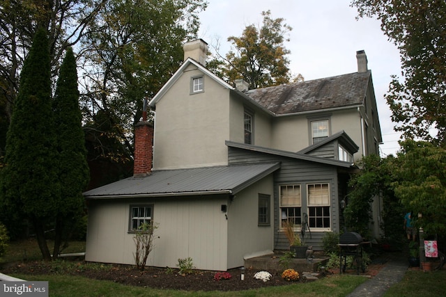 view of rear view of house