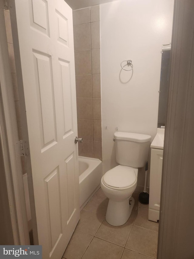 3839 1st St SE, Washington, DC 20032 - full bath with tile patterned floors and toilet