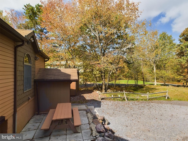 view of patio