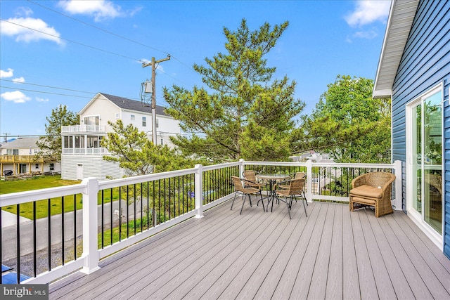 view of deck