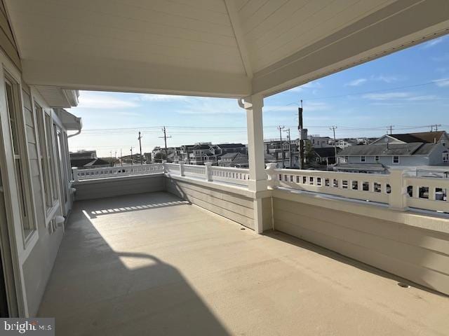 view of patio / terrace featuring a balcony