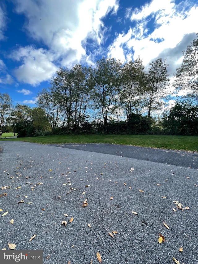 view of road