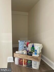 2826 Hoopers Island Rd, Church Creek, MD 21622 - details featuring wood finished floors and baseboards