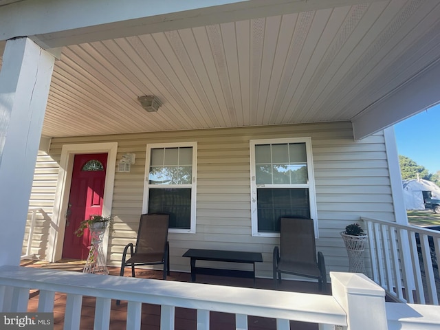 2826 Hoopers Island Rd, Church Creek, MD 21622 - entrance to property with a porch