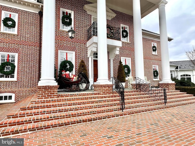 373 Craig Rd, Greencastle, PA 17225 - view of exterior entry with brick siding