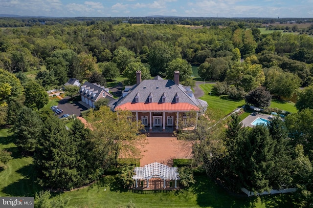373 Craig Rd, Greencastle, PA 17225 - bird's eye view featuring a forest view