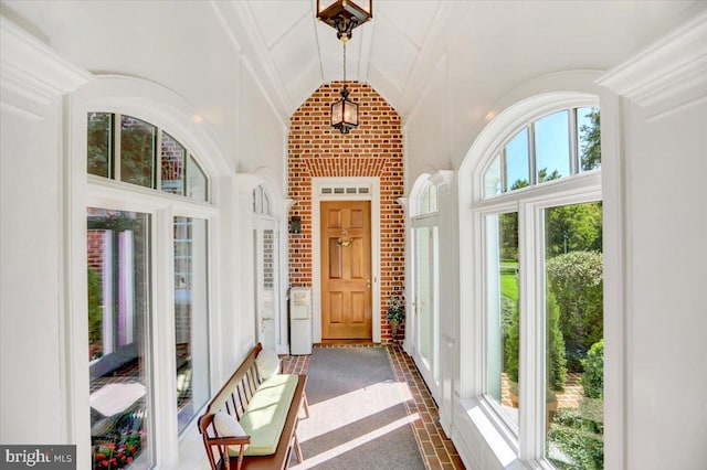 373 Craig Rd, Greencastle, PA 17225 - interior space with high vaulted ceiling and beamed ceiling