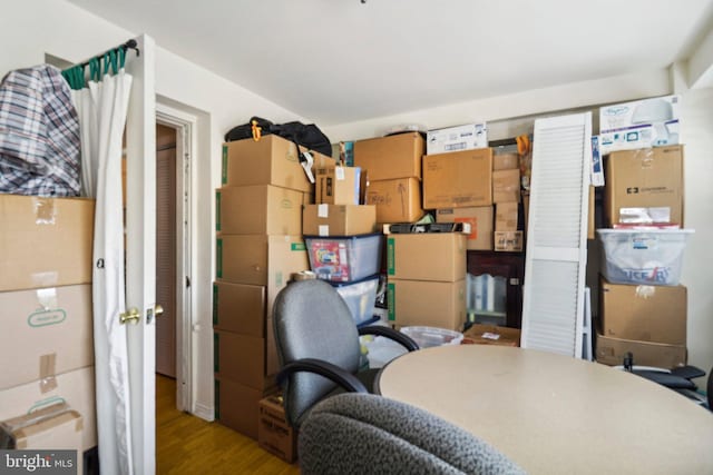 3536 Minnesota Ave SE, Washington, DC 20019 - office area with wood finished floors