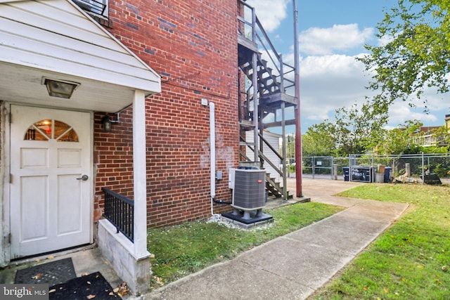 3536 Minnesota Ave SE, Washington, DC 20019 - view of exterior entry featuring brick siding