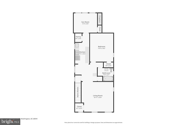 3536 Minnesota Ave SE, Washington, DC 20019 - view of room layout