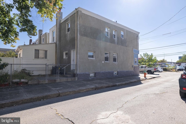 view of rear view of property