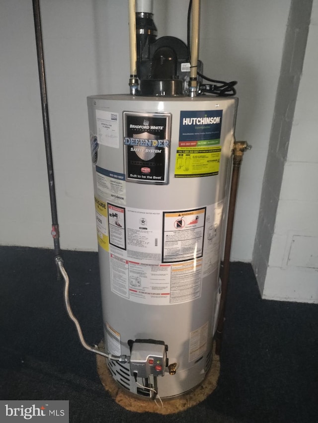 utilities with gas water heater