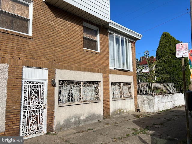 view of property exterior