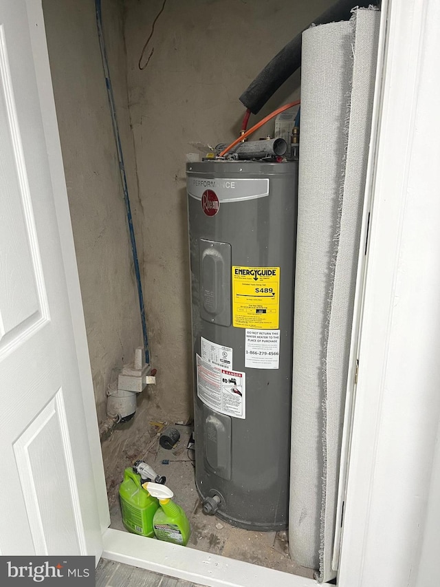 utilities with electric water heater