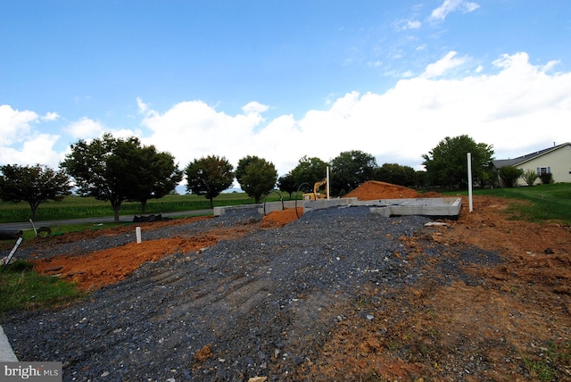 view of road