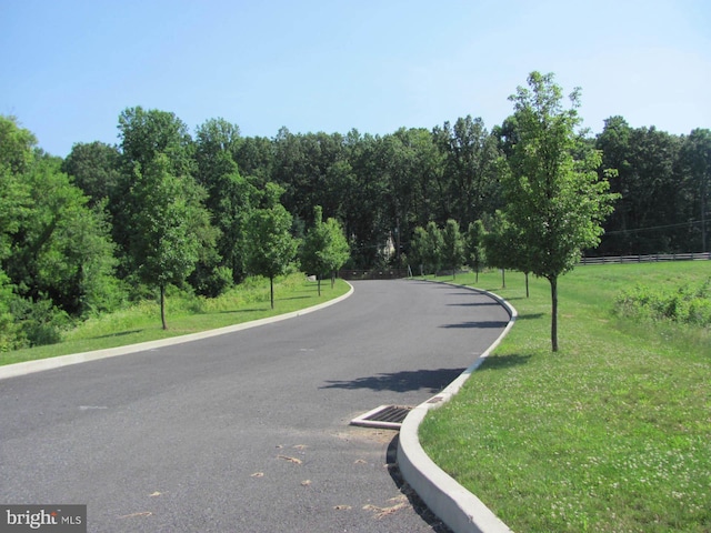 view of road