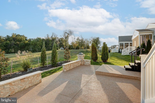 view of patio