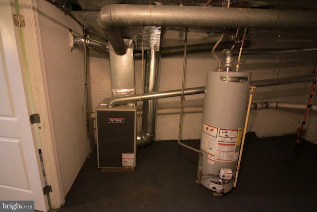 utilities featuring water heater