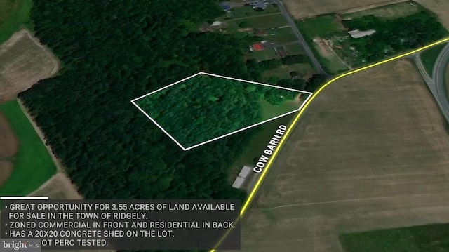 12760 Cow Barn Rd, Ridgely MD, 21660 land for sale