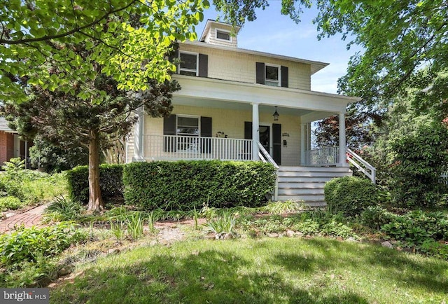 522 S Mildred St, Charles Town, WV 25414 - traditional style home featuring a porch and stairs
